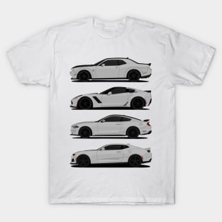 AMERICAN MUSCLE GREY T-Shirt